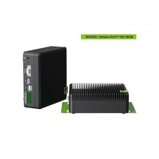 reComputer Industrial J4012 Fanless Edge AI Device Jetson Orin NX 16GB RAM 128GB NVMe SSD with Case