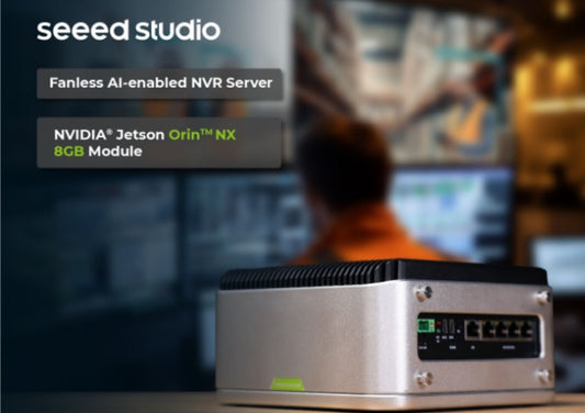 reServer Industrial J4011 Fanless AI-enabled NVR Server NVIDIA Jetson Orin NX 8GB module