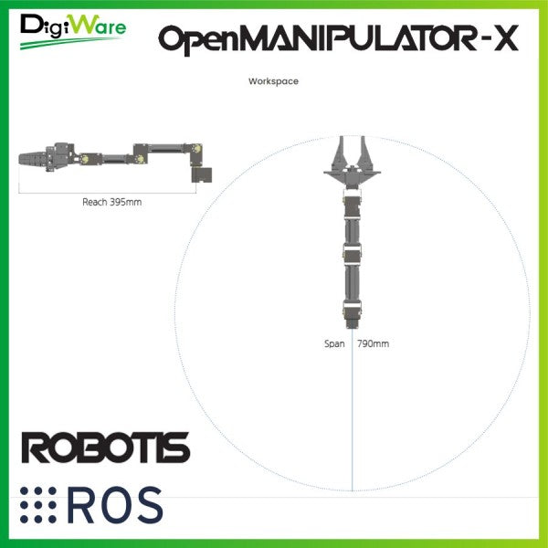 OpenManipulator-X RM-X52-TNM 5 DOF Arm Robot Lengan Paket Embedded