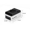 reComputer AI R2140-12 Raspberry Pi High Performance Edge AI Computer Based on Raspberry Pi 5 Hailo-8 AI Acceleration Stick 16G