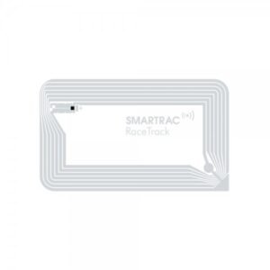 RFID Paper Tag Label 49x81mm ICODE SLIX2 Racetrack Lite